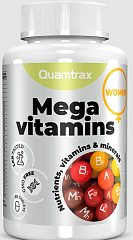 Quamtrax  Mega Vitamins For Women, 60 таб