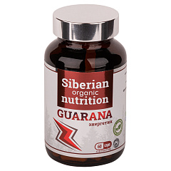 Siberian Organic Nutrition Guarana, 60 капс