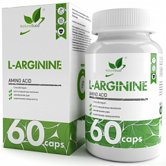 NaturalSupp L-Аргинин 550 мг, 60 капс