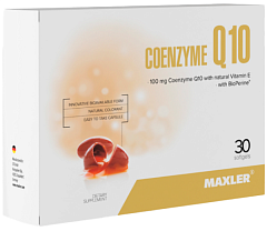 Maxler Coenzyme Q-10 with BioPerine, 30 капс