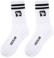 Kultlab Носки белые длинные (41-44), пара