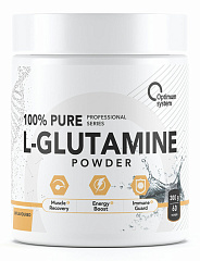 Optimum System 100% Pure Glutamine Powder, 300 гр