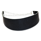 Ironman Ремень кожаный MD для тяги (с цепью) широкий