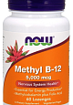 NOW Methyl B-12 5000 мкг, 60 леденцов