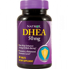 Natrol DHEA 50 mg, 60 таб